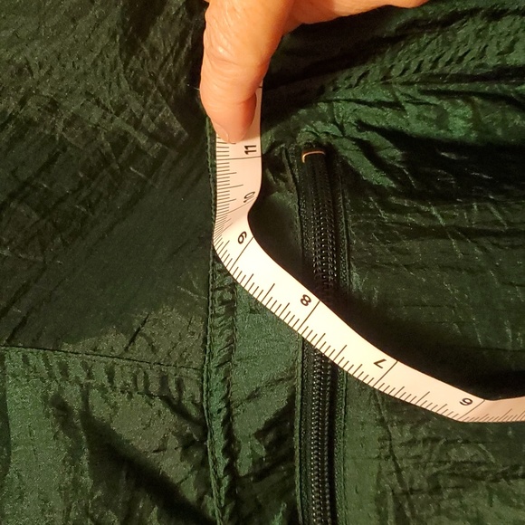 EUC WINNER Windbreaker Men's XL oversized fit in Emerald green - Picture 4 of 16